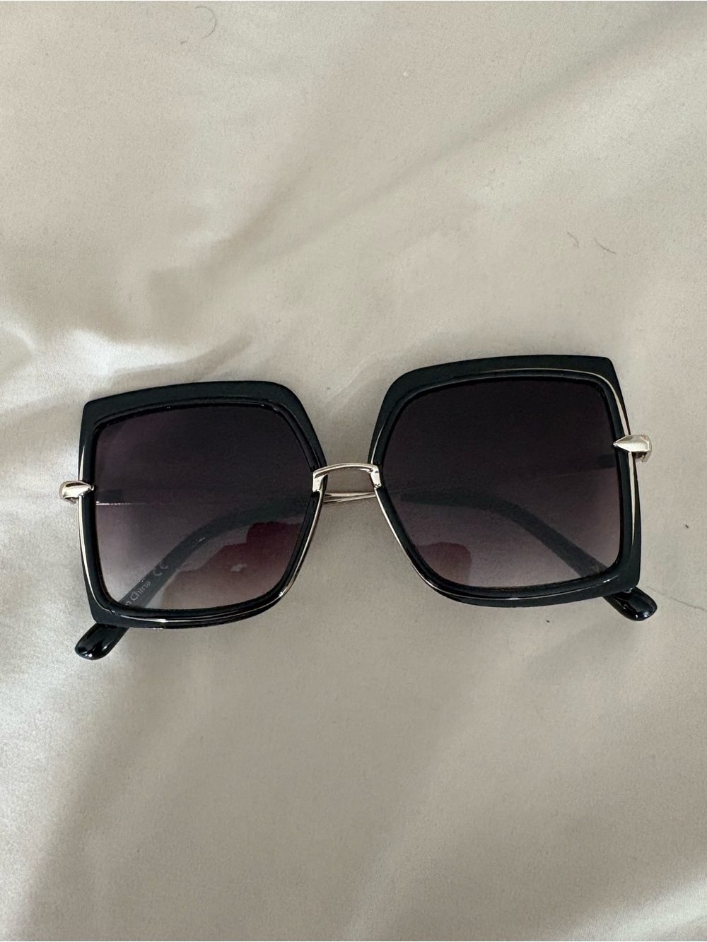Target Black Square Gradient Lens Women's Sunglasses